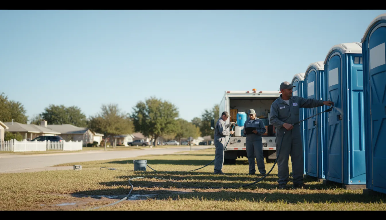 Long-Term Portable Toilet Rental in Dumas, MS near me